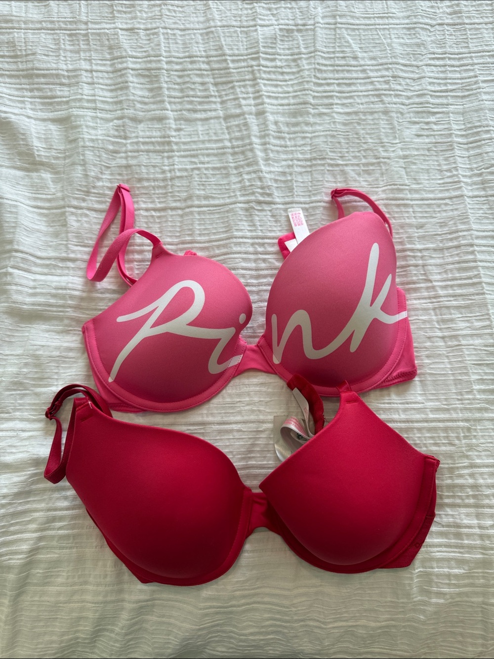 PINK Hot Pink Push-Up Bra